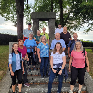 Kleine Wanderung in Pfaffing